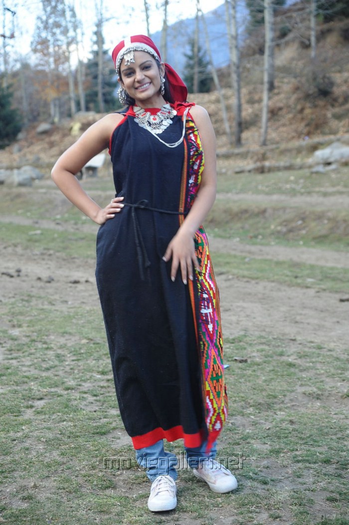 Anuhya Reddy in Himachal Pradesh Traditional Dress