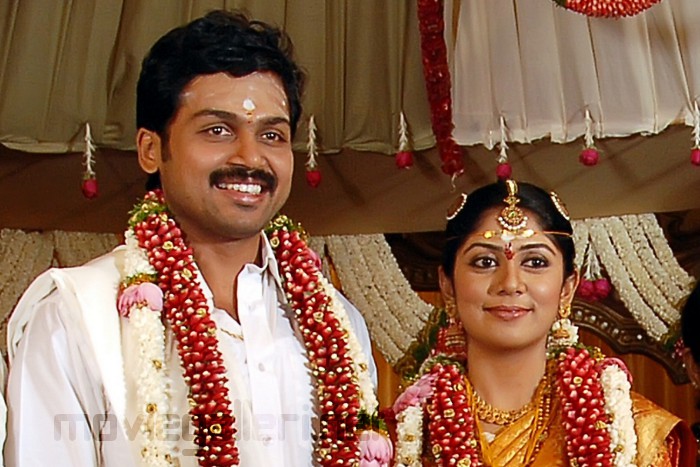 Tamil Actor Karthik Sivakumar Ranjini Wedding held today July 3 at 