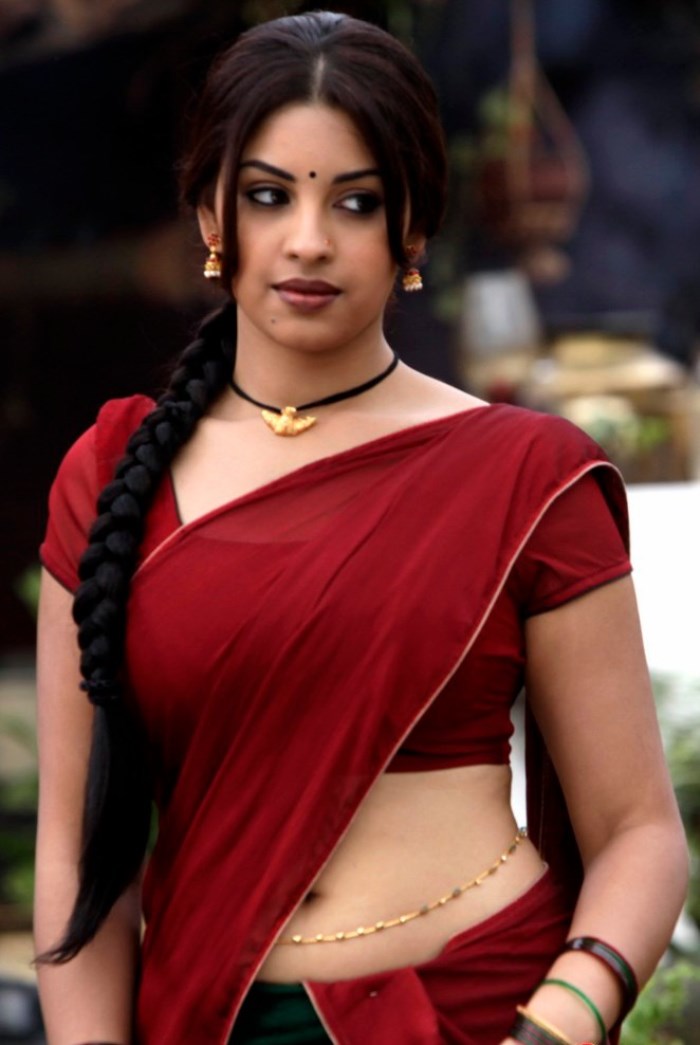 Picture 431022 Osthi Richa Gangopadhyay Hot Red Saree Photos New Movie Posters