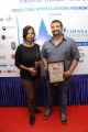 Vikram Vedha Director Pushkar Gayathri @ 15th Chennai International Film Festival Closing and Award Function Stills