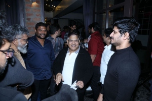 Allu Aravind @ 18 Pages Movie Success Party Photos