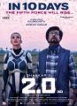 Amy Jackson, Rajinikanth in 2.0 Movie Release Posters