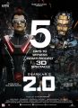 Rajinikanth, Akshay Kumar in 2.0 Movie Release Posters