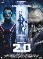 Rajinikanth, Amy Jackson, Akshay Kumar in 2.0 Movie Release Posters