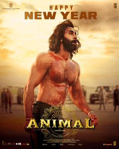 Animal Movie New Year Wishes Poster