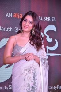 Raashi Khanna @ Aha 3 Roses Web Series Pre Launch Stills