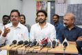 Kalaipuli S Thanu, Vikram Prabhu, Radha Mohan @ 60 Vayathu Maaniram Movie First Look Launch Stills