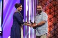 M. Jayachandran got Best Music Director Award for Ennu Ninte Moideen @ 63rd Britannia Filmfare Awards South Function