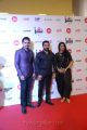 Actor Karthi with his brother Surya and his wife Jyothika @ 64th Jio Filmfare Awards South 2017 Event Images