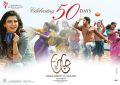 Samantha, Nithin in A Aa Movie 50 Days Posters