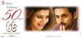 Samantha, Nithin in A Aa Movie 50 Days Posters