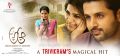 Anupama Parameshwaran, Nithin, Samantha in A Aa Movie Magical Hit Posters