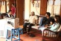 Nithin, S Radhakrishna, Trivikram Srinivas, Samantha @ A Aa Movie Working Stills