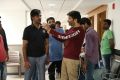 Natarajan Subramaniam, Trivikram Srinivas @ A Aa Movie Working Stills