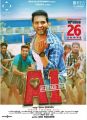 Santhanam in Accused No 1 Movie Release Posters