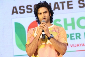 Actor Sudheer Babu @ Aa Ammayi Gurinchi Meeku Cheppali First Look Launch Stills