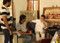 Aachariyangal Director Harshavardhan met Kamal Hassan Stills