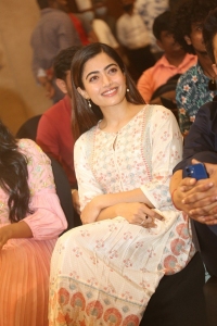 Rashmika Mandanna @ Aadavallu Meeku Joharlu Success Meet Stills