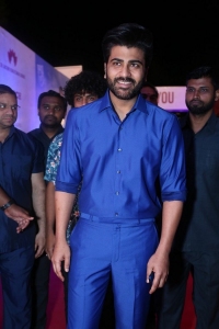 Sharwanand @ Aadavallu Meeku Johaarlu Pre-Release Event Stills