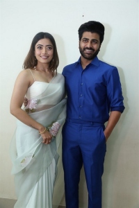 Rashmika Mandanna, Sharwanand @ Aadavallu Meeku Johaarlu Pre-Release Event Stills