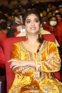 Actress Keerthy Suresh @ Aadavallu Meeku Johaarlu Pre-Release Event Stills