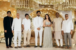 Aadhi Pinisetty Nikki Galrani Wedding Reception Photos