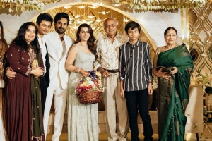 Jiiva @ Aadhi Pinisetty Nikki Galrani Wedding Reception Photos