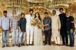 N Lingusamy @ Aadhi Pinisetty Nikki Galrani Wedding Reception Photos