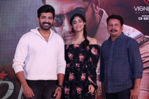 Pallak Lalwani, Arun Vijay, CH Satish Kumar @ Aakrosham Movie Press Meet Stills