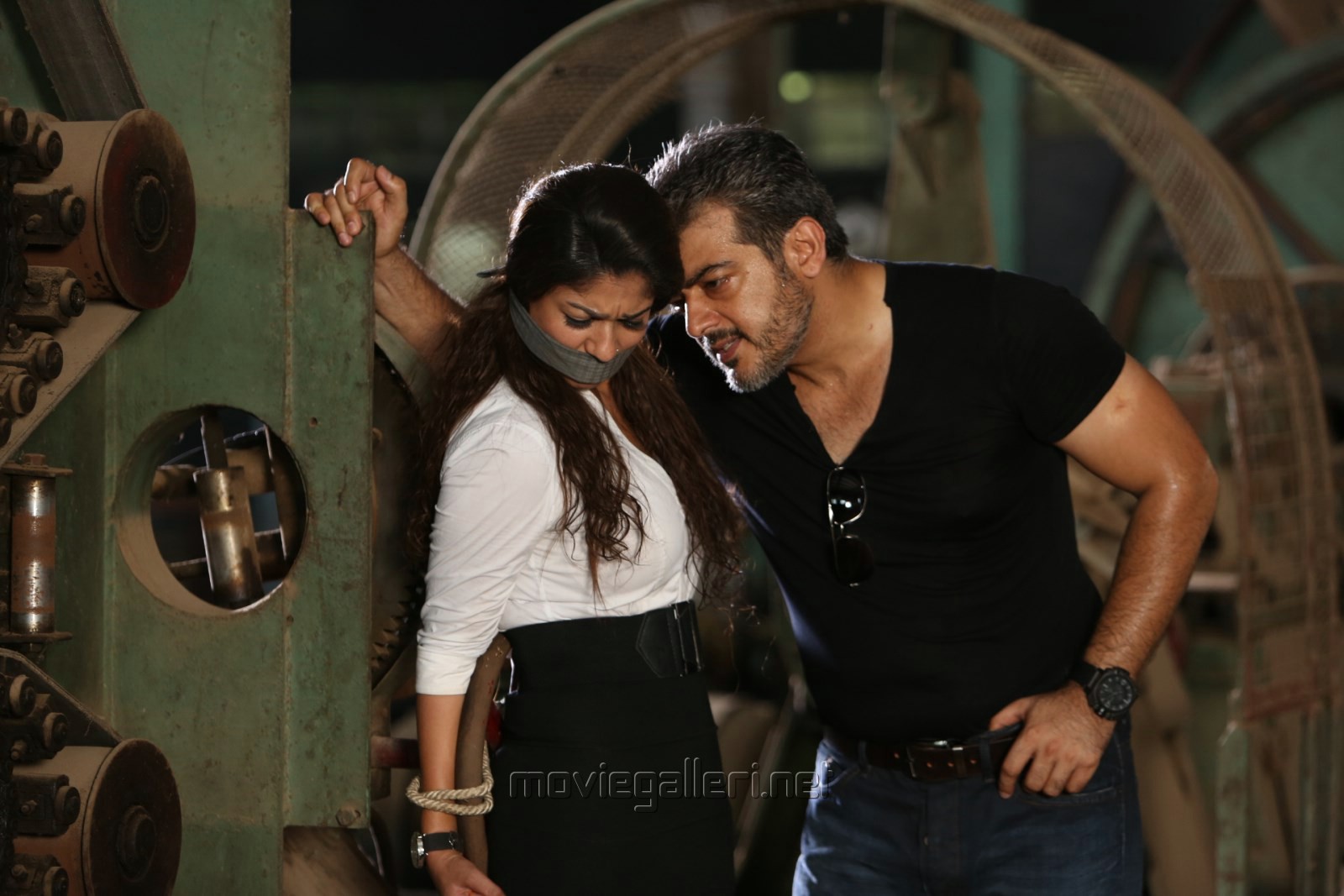 Aarambam Latest Stills Ajith Nayanthara Tapsee Rana New Movie