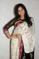 Actress Aarushi in White Saree @ Premantene Chitram Audio Launch