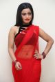Aasma Sayed Hot Red Saree Stills @ Premika Audio Release
