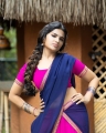 Actress Aathmika Saree Photoshoot Pics