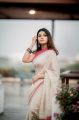 Actress Aathmika in Saree Photoshoot Images