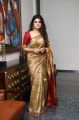 Actress Aathmika Silk Saree Photos HD @ Kannai Nambathe Movie Launch