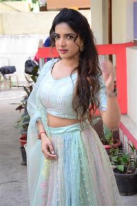 Actress Aayushi Patel Pictures @ Kaliyuga Pattanam Lo Interview