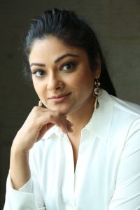 Actress Abhirami Photos @ Maharaja Movie Press Meet