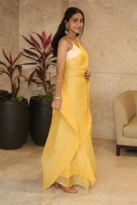 Baapu Movie Actress Abitha Venkataraman Saree Photos