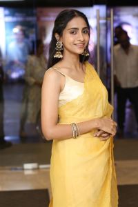 Baapu Movie Actress Abitha Venkat Saree Photos