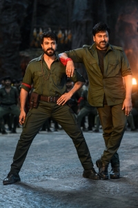 Ram Charan, Chiranjeevi in Acharya Movie HD Images