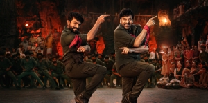 Ram Charan, Chiranjeevi in Acharya Movie HD Images