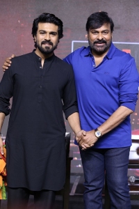 Ram Charan, Chiranjeevi @ Acharya Movie Press Meet Photos