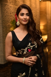 Actress Pooja Hegde @ Acharya Movie Press Meet Photos