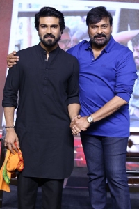 Ram Charan, Chiranjeevi @ Acharya Movie Press Meet Photos