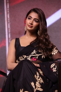 Actress Pooja Hegde @ Acharya Movie Press Meet Photos