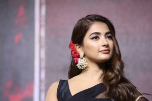 Actress Pooja Hegde @ Acharya Movie Press Meet Photos