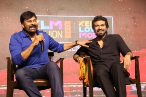 Chiranjeevi, Ram Charan @ Acharya Movie Press Meet Photos