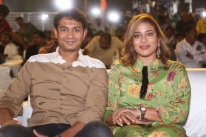 LV Vishnu Prasad, Sushmita Konidela @ Acharya Movie Pre Release Function Stills