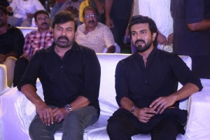 Chiranjeevi, Ram Charan @ Acharya Movie Pre Release Function Stills