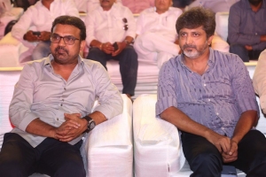 Koratala Siva, Mohan Raja @ Acharya Movie Pre Release Function Stills